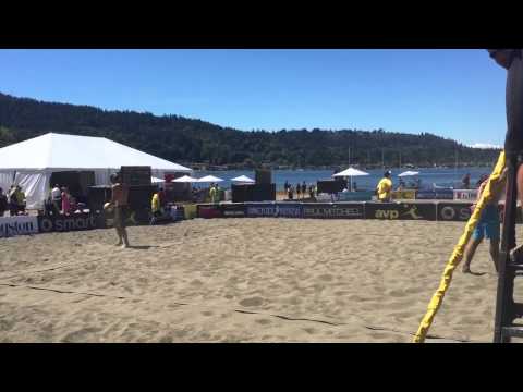 AVP Beach Volleyball Seattle Open | Dallhausser/Lucena vs Rogers/Slick