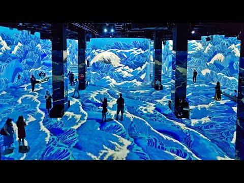 Infinity Des Lumieres Art Museum Dubai Mall  - Van Gogh in Dubai