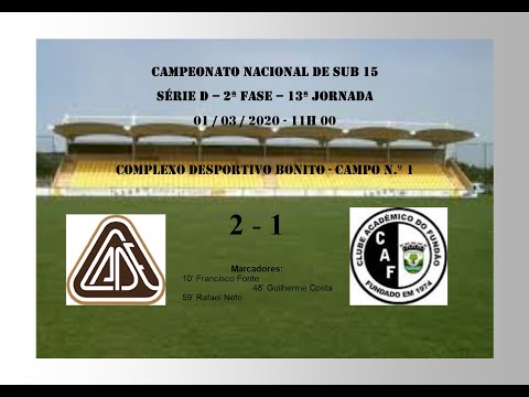 20200301 2ª Fase 13ª Jornada - Entroncamento vs Fundão Golos