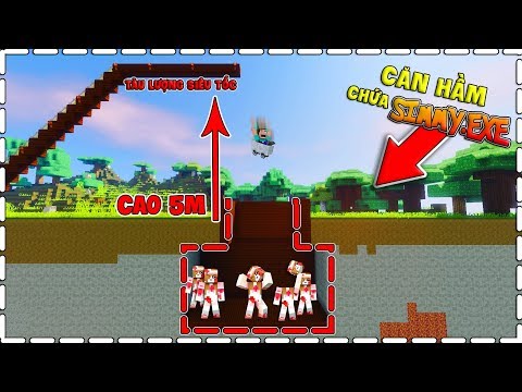 KHI SHIN TROLL NOOB BẰNG CĂN HẦM CHỨA ĐẦY SIMMY EXE TRONG MINECRAFT !!!