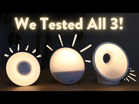 Testing the Philips SmartSleep Sunrise Alarm Clocks