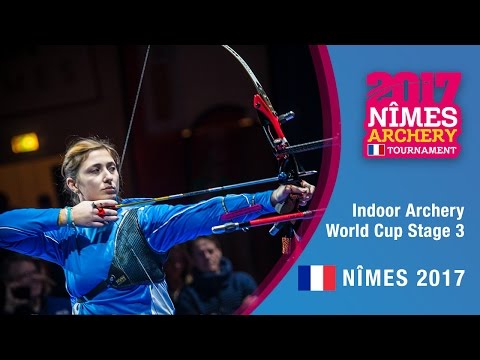 Jin Yun v Claudia Mandia – Recurve Women's Gold Final | Nîmes 2017