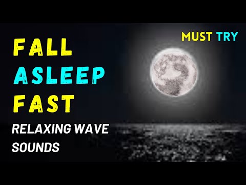 Fall Asleep on A Full Moon With Calming Waves sounds