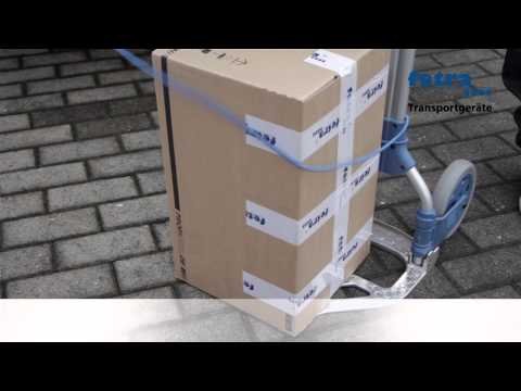 Video: Paketroller 1732-Polymer-Räder 170 x 35 mm
