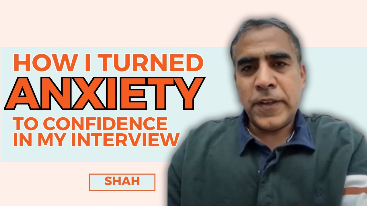 How Shah Turned Anxiety Into Confidence In His Interview!