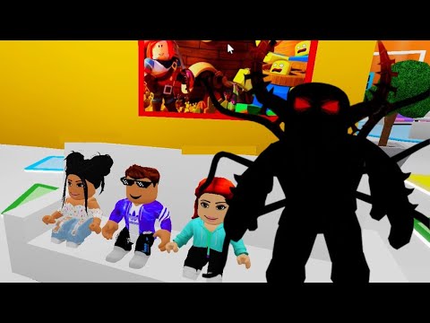 ROBLOX: O MONSTRO DA ESCOLA História Completa - Guigo Games