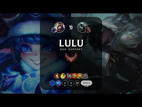 Lulu Support vs Senna - EUW Grandmaster Patch 14.6