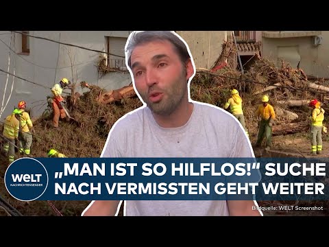 VERHEERENDE FLUT IN SPANIEN: Zahl der Toten steigt auf mindestens 95! Viele Orte nicht zu erreichen