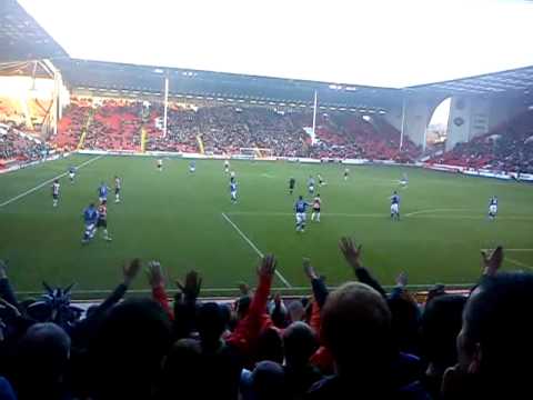 Carlisle fans at Sheffield United