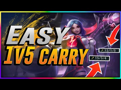 Probably the EASIEST 1v5 CARRY with Leblanc EVER! (Heimerdinger flamed me)