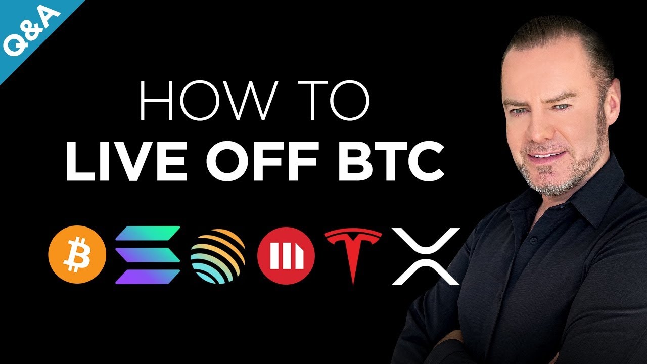 🌟 Bitcoin Brilliance: How to live off of it! 🚀