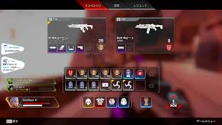 【ApexLegends】サブランク　キーマウの練習
