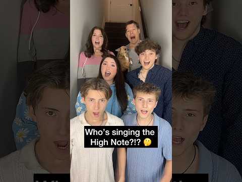 Who’s singing the HIGH NOTE?!? 🤔🎤 #shorts  #symphony #challenge