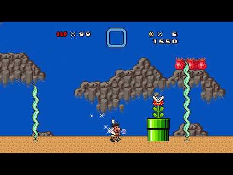 Super Mario Bros. X (SMBX2) Beta 5.2 - SpongeBob Powerup Testing!