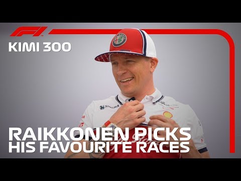 Raikkonen's 300th F1 Race: Kimi Picks His Five Favourite Races
