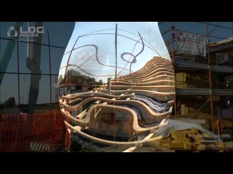 Le fasi di realizzazione di una splendida Villa in Legno  - Porto Mantovano (MN)