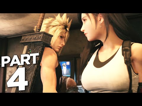FINAL FANTASY 7 REMAKE Walkthrough Gameplay Part 4 - MATERIA (FF7 REMAKE)