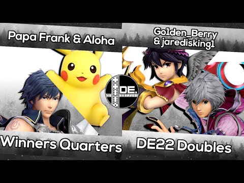 Papa Frank/Aloha (Chrom/Pikachu) vs. Go1den_Berry/jaredisking1 (Pit/Shulk) | DE22 SSBU Doubles WQF