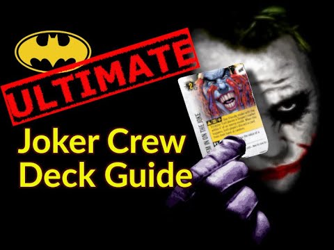 How to Play Batman Miniatures Game - Joker Crew Deck Guide