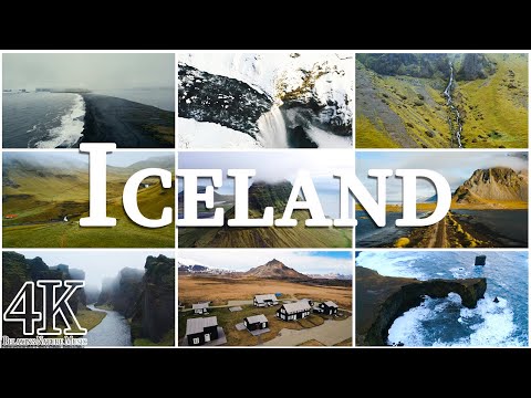 아이슬란드의 아름다운 정경들과 음악