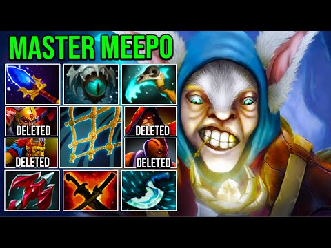 Meepo Master Tier - INTENSE CARRY - INCREDIBLE TEAM FIGHT