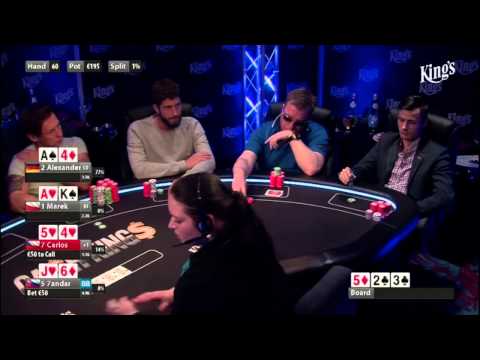CASH KINGS E48 2/2 - DE - NLH 5/10 ante 5 - Live cash game poker show