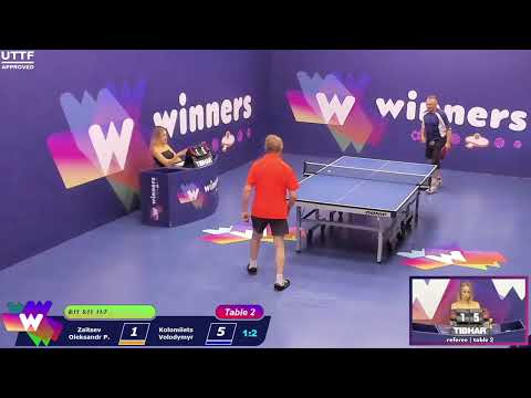 Winners League  18.08.21 Zaitsev Oleksandr P. - Kolomiiets Volodymyr 13:00