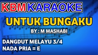 Download lagu UNTUK BUNGAKU - Mashabi | KARAOKE HD mp3
