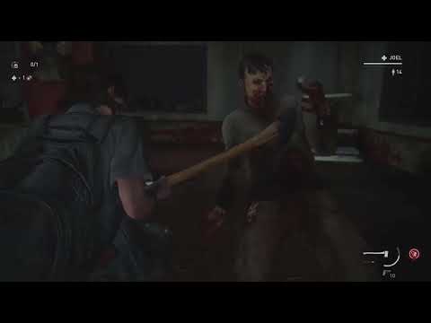 Joel & Ellie fight overwhelming numbers of infected together