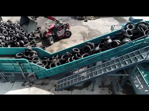 PRECIMECA 18-02 NV TYRE SHREDDER