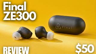 REVIEW: Final ZE300 ANC True Wireless Earbuds | $50 Japan Design TWS In-Ear Headphones?