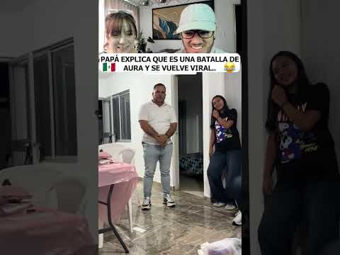 PAPÁ EXPLICA INDIGNADO QUE ES UNA BATALLA DE AURA Y SE VUELVE VIRAL... #shorts #humor