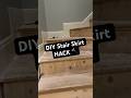 The EASIEST way to install stair skirting 💯 #trim #diyhacks #homehacks #diyhome #carpentry  #stairs