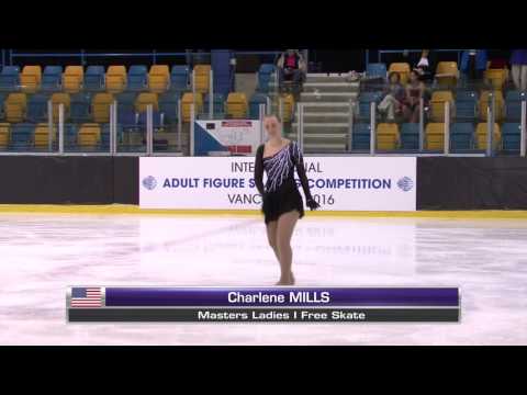 Charlene Mills - Masters Ladies I Free - 2016 ISU Adult Figure Skating Competition Vancouver7