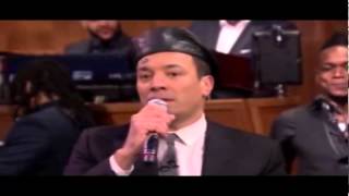 Jimmy Fallon sings like Aaron Neville
