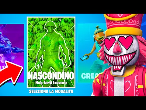 LA NUOVA MODALITÀ NASCONDINO CON 100 GIOCATORI SU FORTNITE!