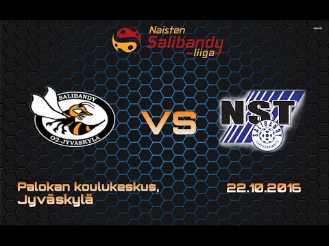 Naisten Salibandyliiga: O2-Jkl - NST, 22.10.2016