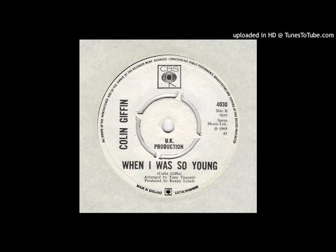Colin Giffin - When I Was So Young