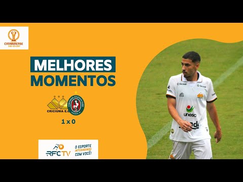 CRICIÚMA 1x0 CONCÓRDIA l MELHORES MOMENTOS l SEMIFINAL (2º JOGO) CATARINENSE SUB-20
