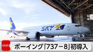 国内航空会社で初　スカイマークがボーイング737ー8を導入