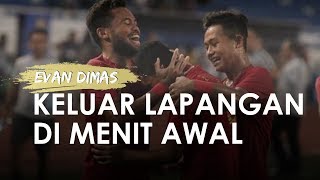 Diinjak Pemain Vietnam, Evan Dimas Keluar Lapangan di Menit Awal Babak Pertama