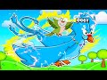 Roblox Oggy Become Super Sonic Protective Bird In Bird Family