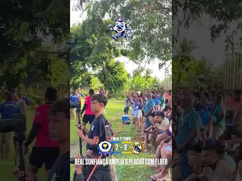 Elber para o Real confiança Copa Vip FINAL cidade de Pedrinhas Sergipe #gols #futebol