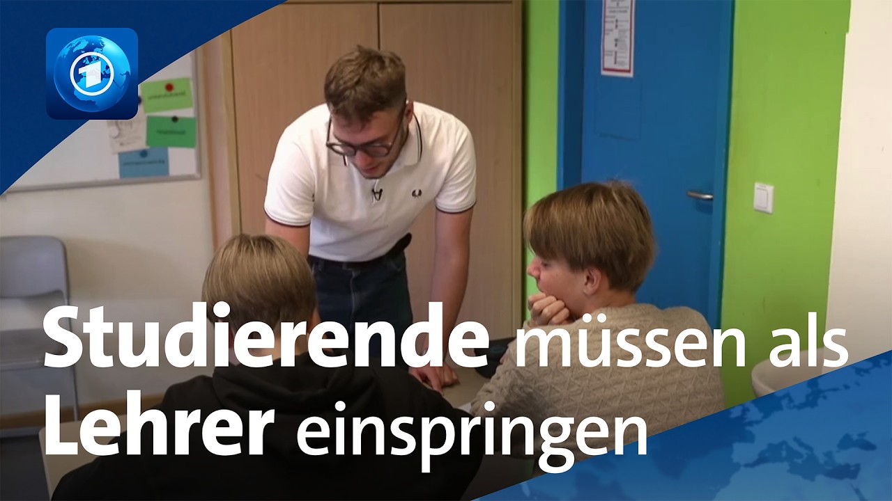 Kaum älter als Schüler: Lehramtsstudierende füllen in Berlin die Lücken