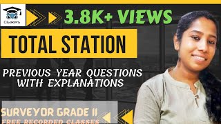 TOTAL STATION// Previous Questions//ADAVNCED SURVEYING//SURVEYOR GADE II