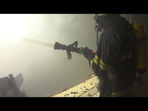 Požár KD Drnovice 21.9.2018