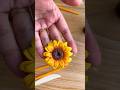 Polymer Clay Sunflower Subscribe Claycraft Diy Handmade Comment For Full Tutorial