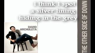 The Other Side of Down with lyrics♥~David Archuleta