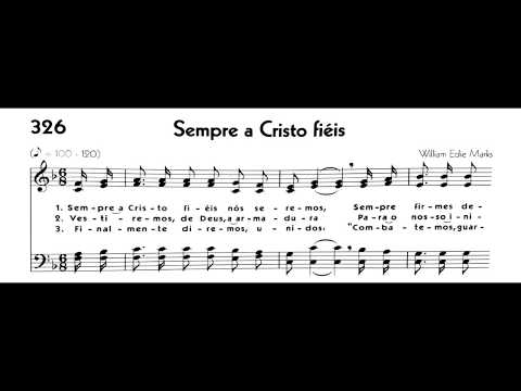Hinário 5 CCB - Hino 326 - Sempre a Cristo fiéis - Strings - Teclado Yamaha PSR S670