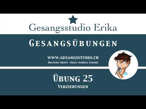 Singen lernen : Warm up : Gesangsübungen : Übung 25 : Verzierungen : Vibrato